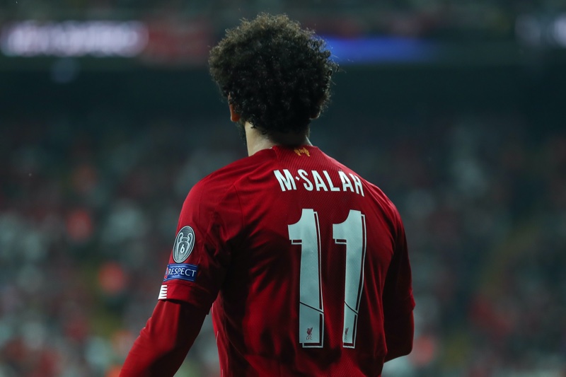 Mo Salah Jersey Back