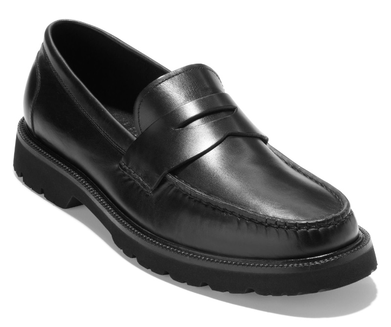 Preppy Aesthetic Style Men Cole Haan American Classics Penny Loafer
