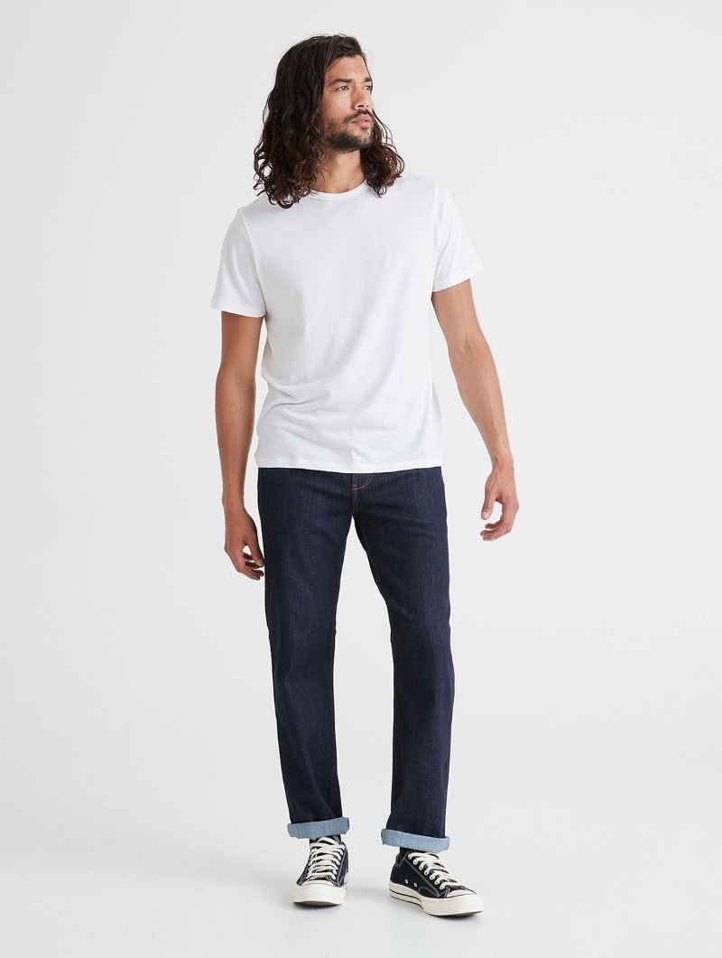Stretch Denim Jeans Men Duer Performance Athletic Straight » Types of Jeans for Men: The Perfect Denim Fit, Cut + More Stretch Denim Jeans Men Duer Performance Athletic Straight