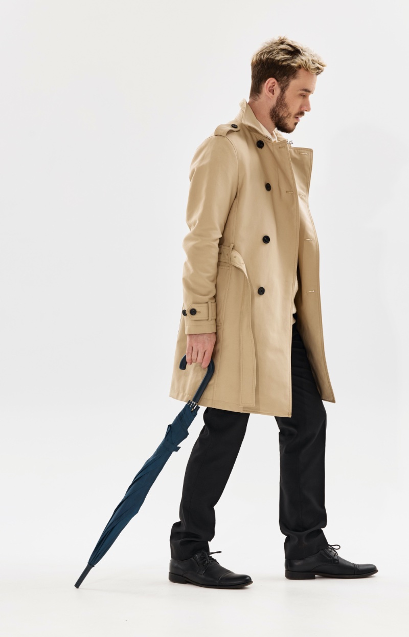 Trench Coat Styles Classic Trench Side