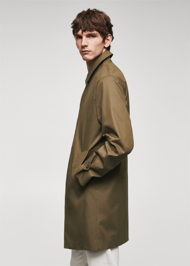 Trench Coat Styles Khaki Trench Men