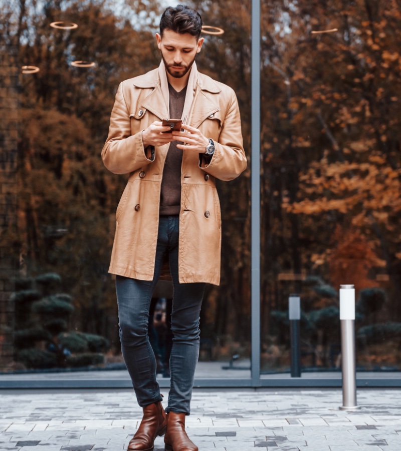 on Twitter  Coat, Trench coat men, Coat design