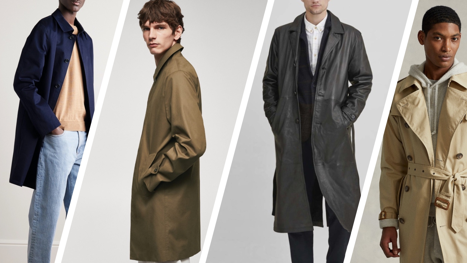 Guide To Man's Trench Coat  Stylish, Practical and Classic