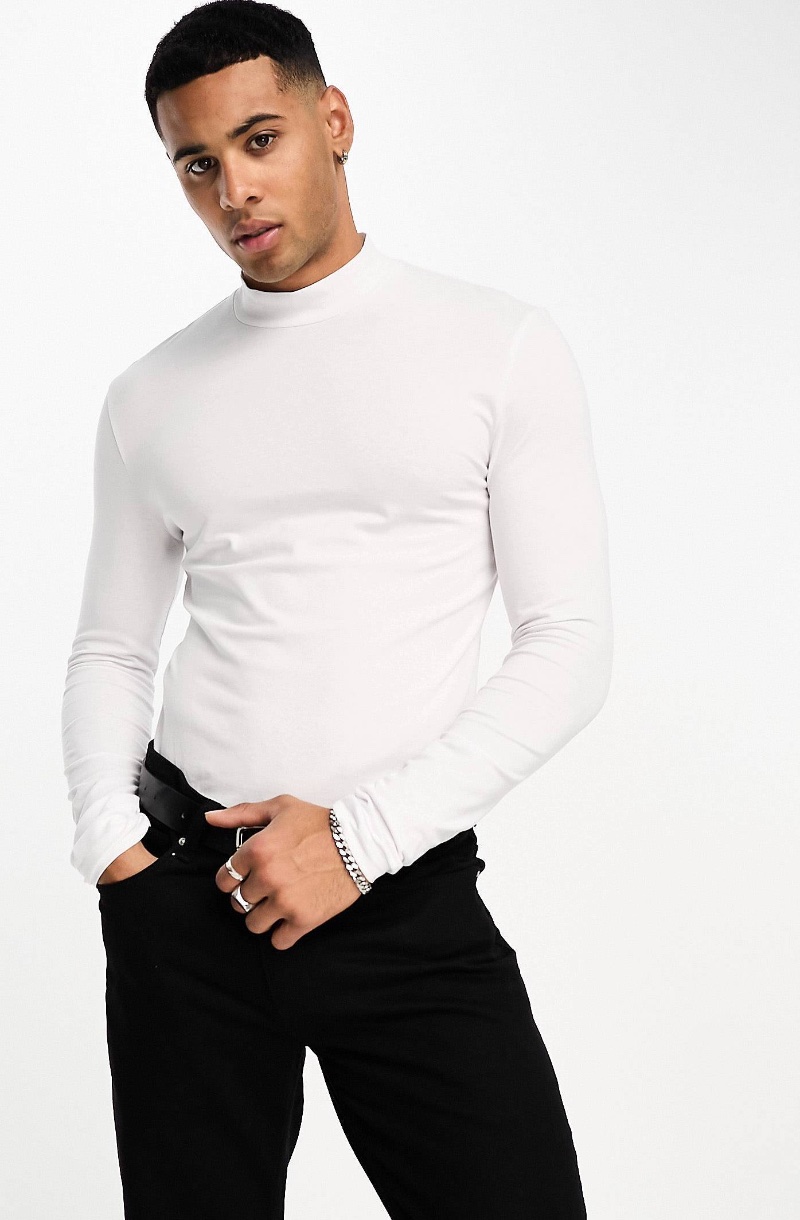 Types of Shirts Men Turtleneck ASOS