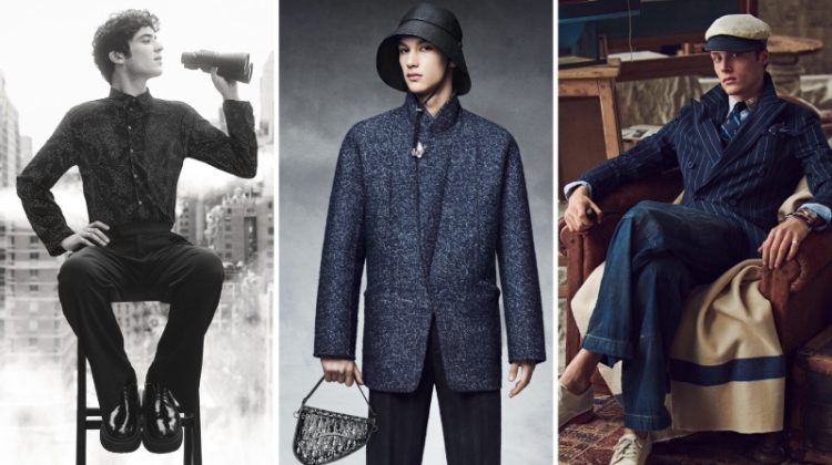 Week in Review: Nicolas Maupas for Emporio Armani fall-winter 2023 campaign, Silouane Vongkhamchanh for Dior Men winter 2023 campaign, and Hugh Laughton-Scott for Polo Originals Regatta collection.