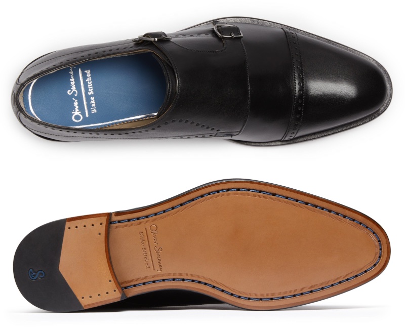 Blake Stitch DOuble Monk Shoes Oliver Sweeney