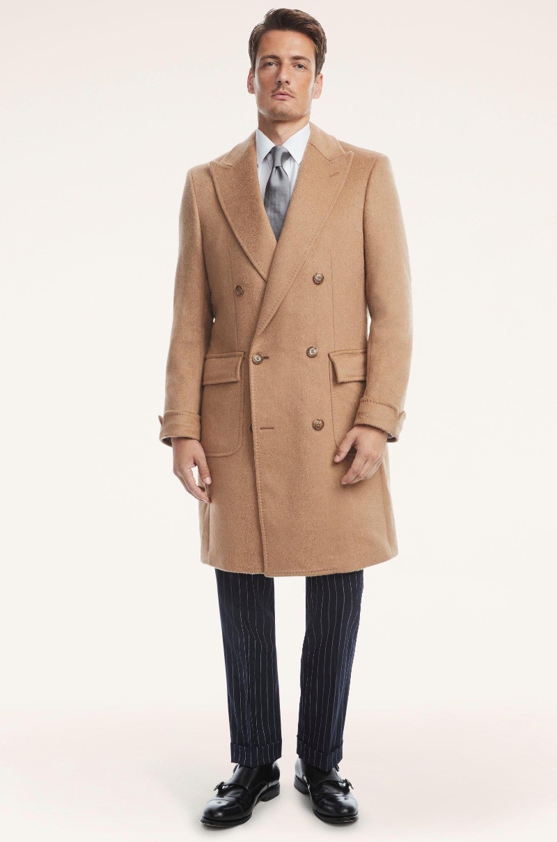 Camel Coat Men Brooks Brothers