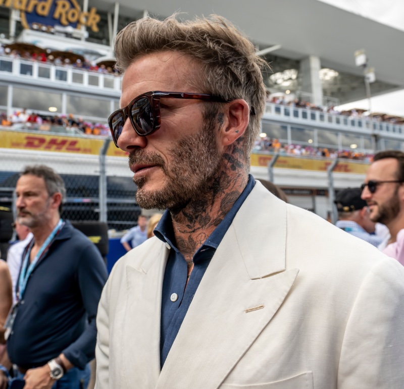 David Beckham Neck Tattoo 2022