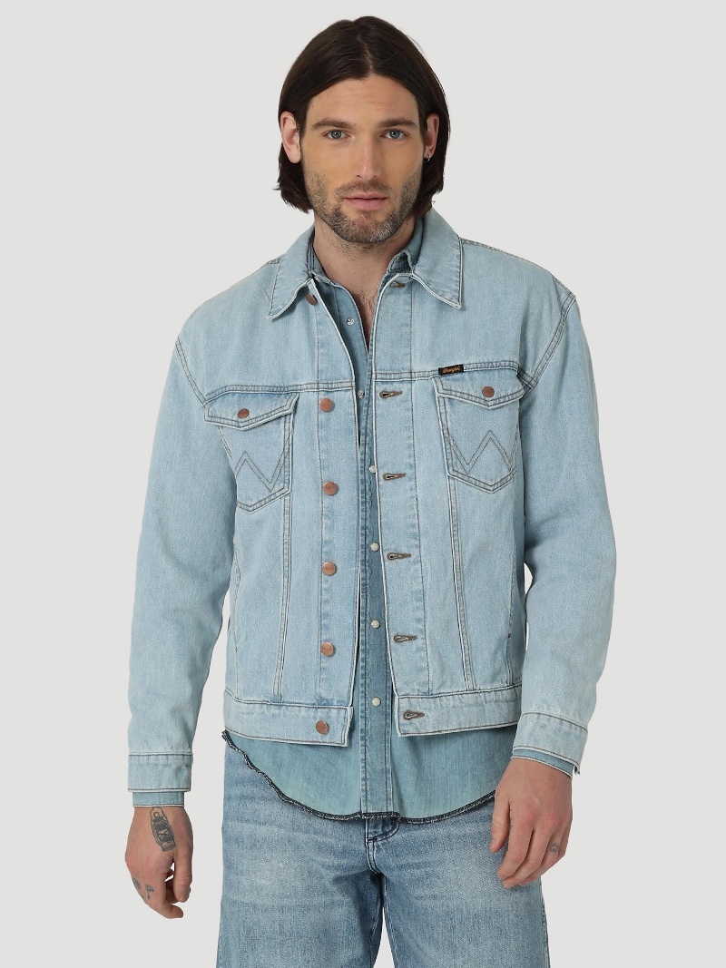 Denim Jacket Men Wrangler