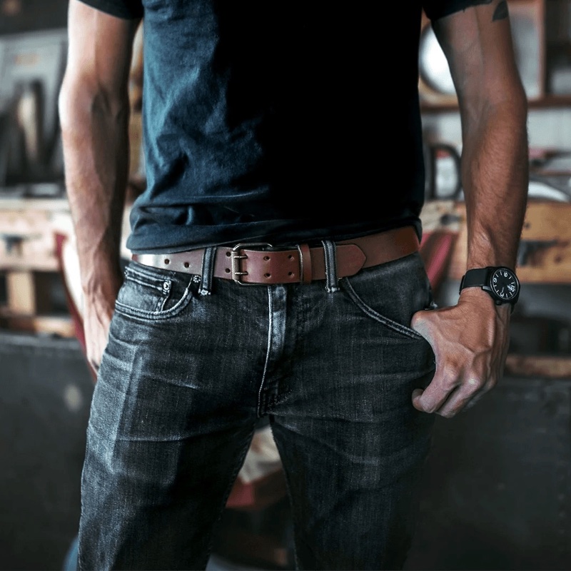 Double Prong Belt American Bench Craft » Types of Belts Decoded: A Fusion of Style & Purpose Double Prong Belt American Bench Craft