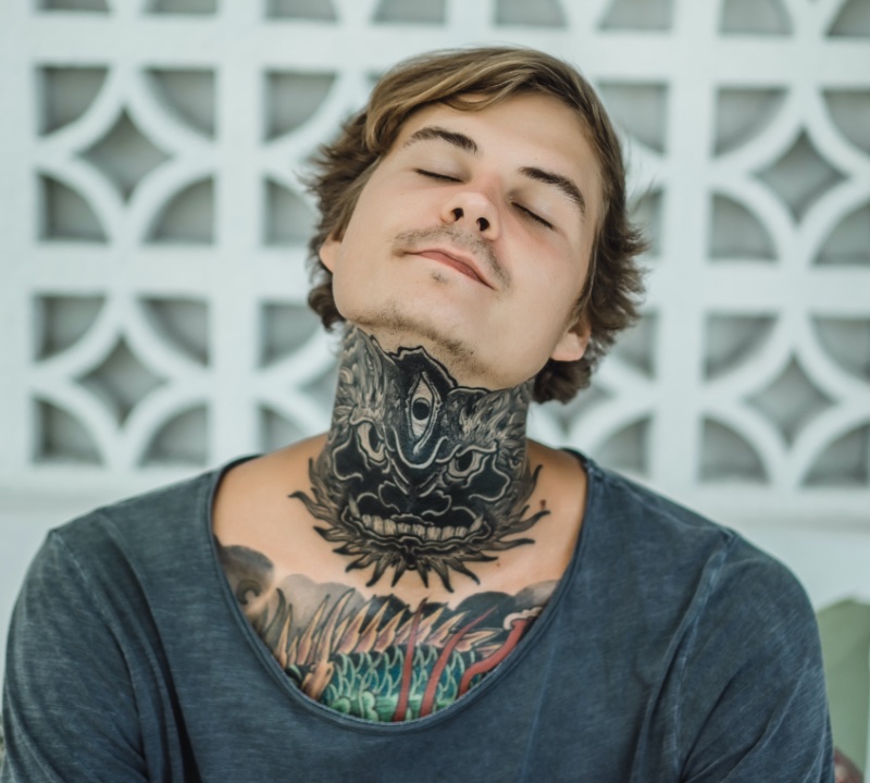 81 Stunning Neck Tattoos For Men - Tattoo Designs – TattoosBag.com