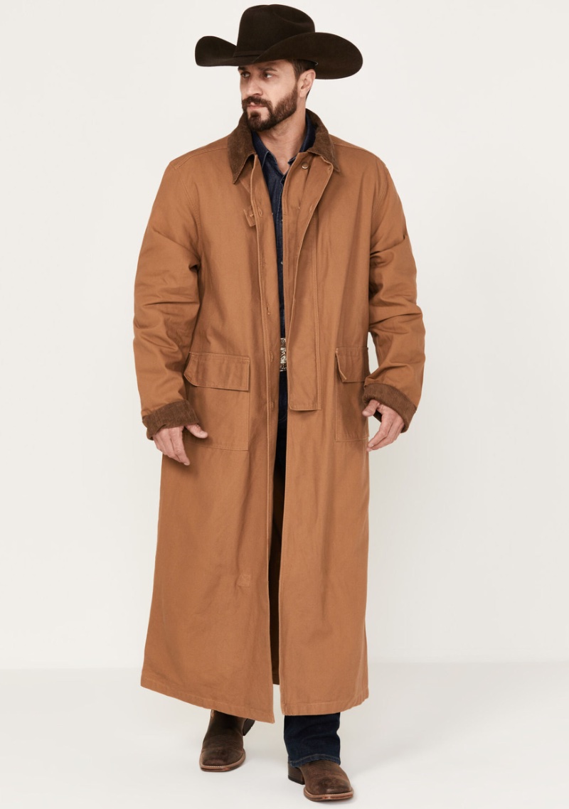 Duster Coat Men Scully