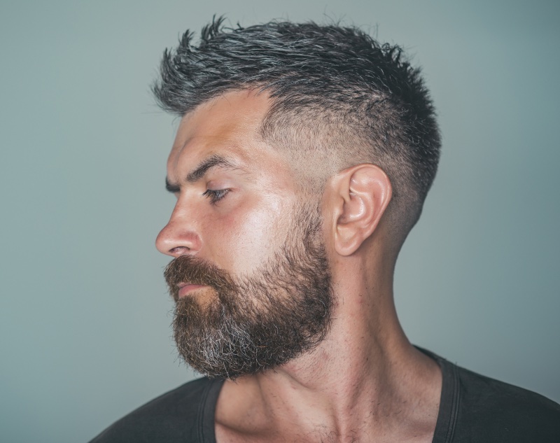 Faux Hawk Hairstyle » 15 Haircuts for Men with Thin Hair: The Best Modern Styles Faux Hawk Hairstyle