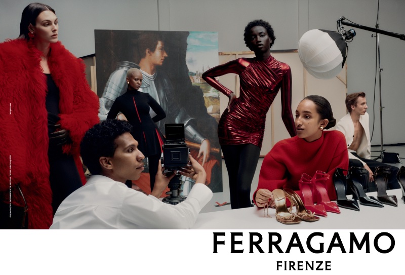 » Ferragamo Fall 2023 Campaign: The New Renaissance Ferragamo Fall Winter 2023 Campaign 006