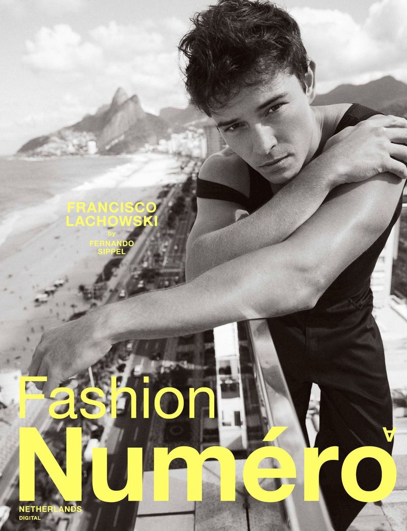 » Francisco Lachowski Embraces Beach Vibes for Numéro NL Francisco Lachowski Numero Netherlands 2023 001