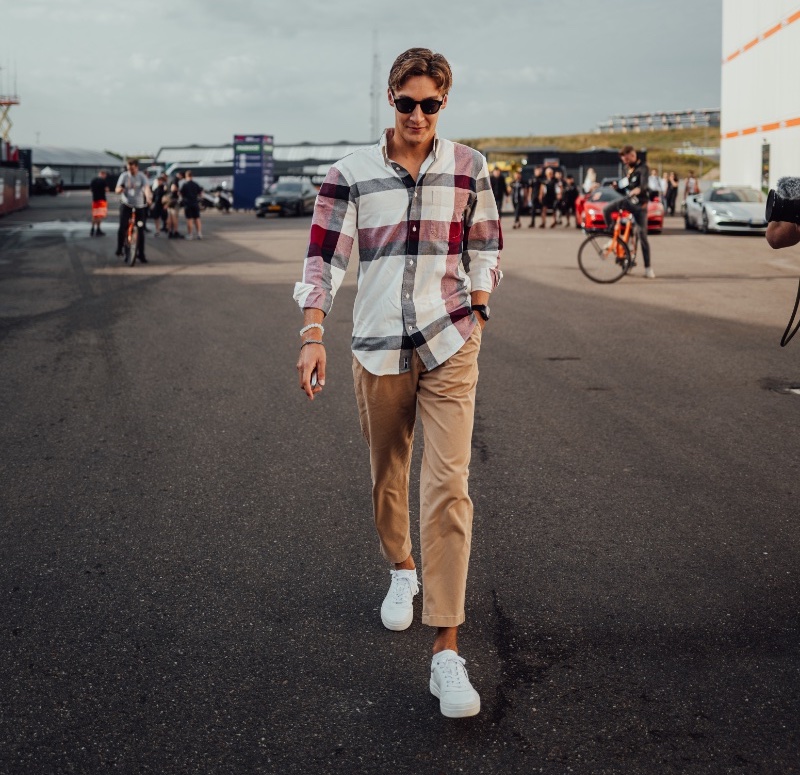 George Russell Tommy Hilfiger Outfit 2023