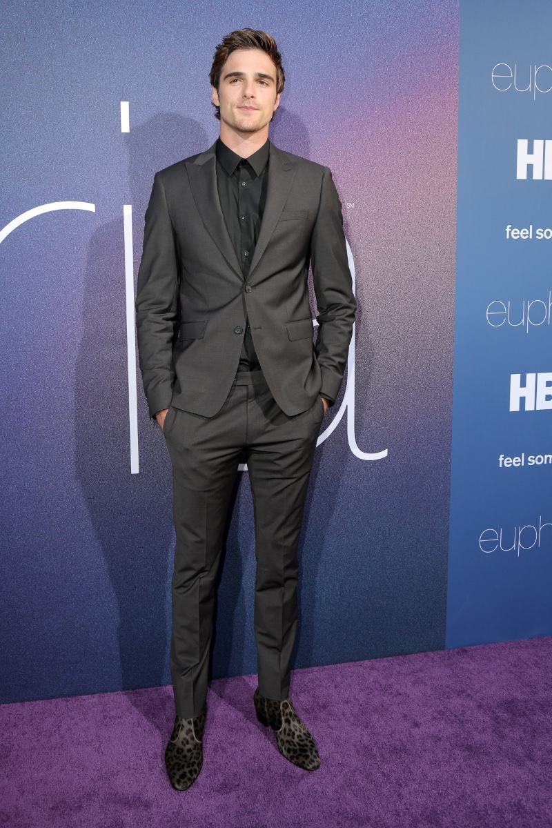 Jacob Elordi Suit Without Tie 2019