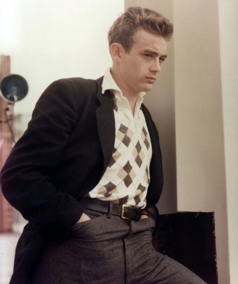 James Dean Blonde Actor Rebel Without a Cause 1955
