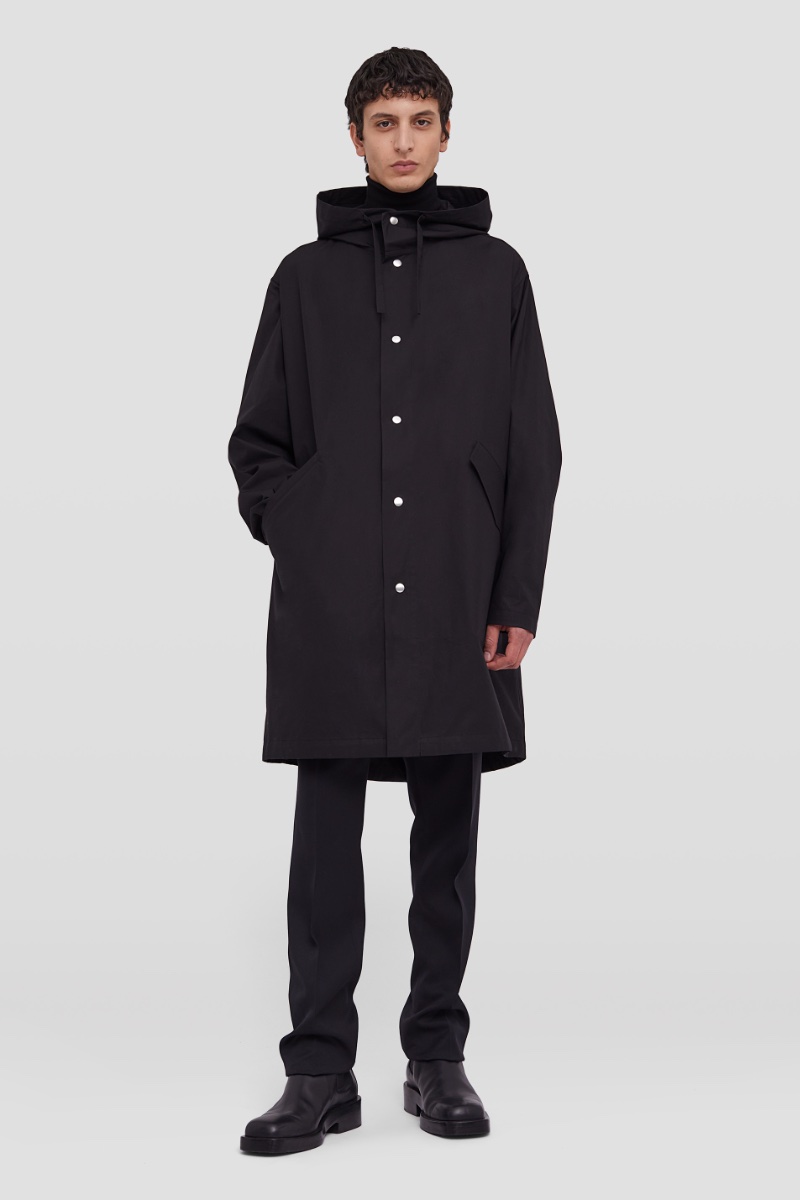 Jil Sander Logo Parka Men