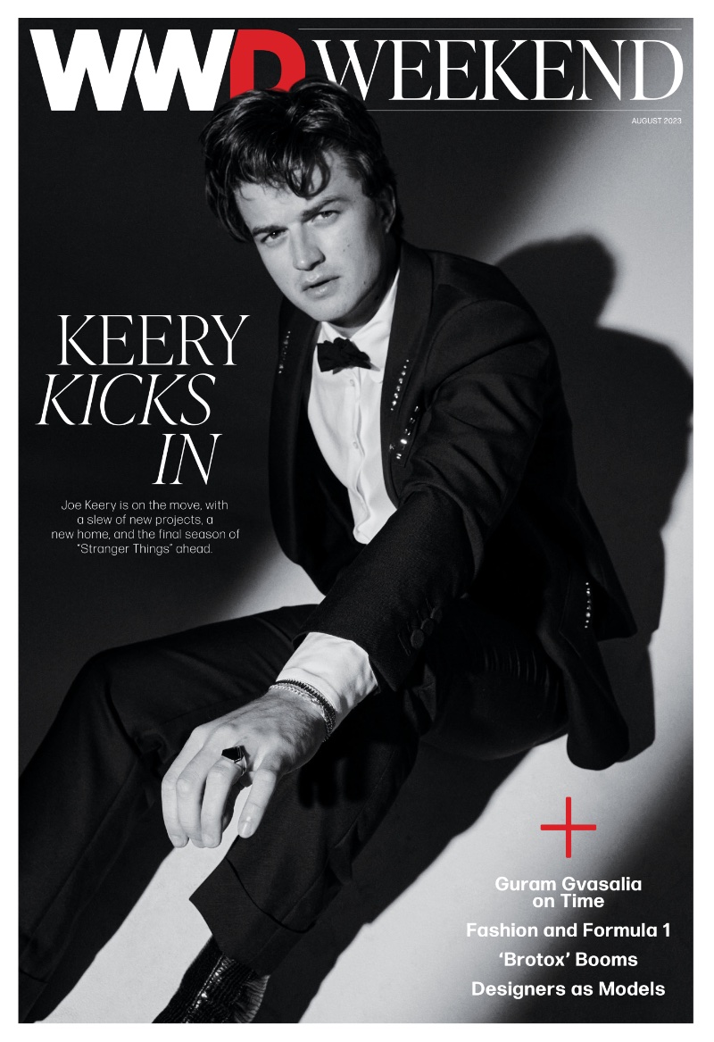 Joe Keery covers WWD Weekend. » Joe Keery Goes Formal for WWD: Beyond the Script Joe Keery covers WWD Weekend.