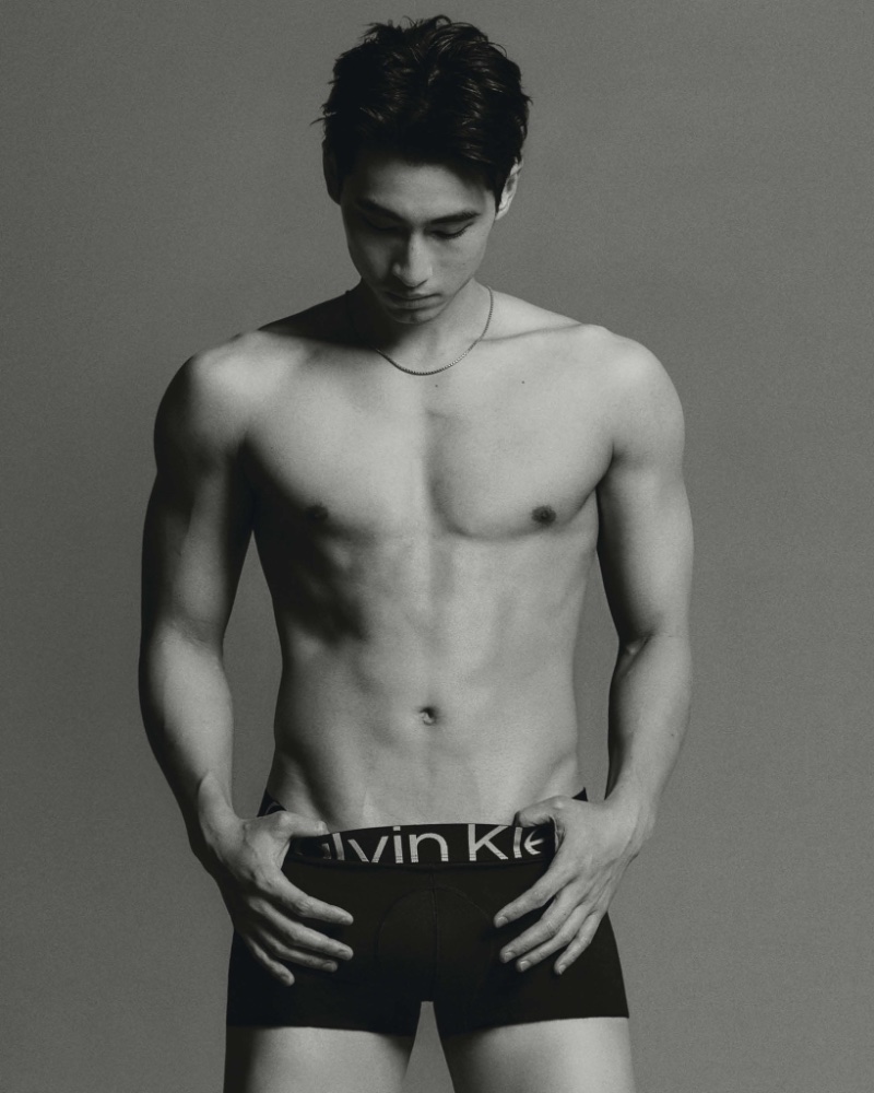 Kuan Chen Calvin Klein Underwear Campaign 2023