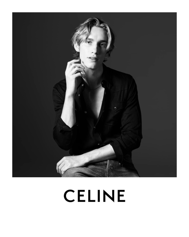 Levon Hawke fronts a new Celine campaign.