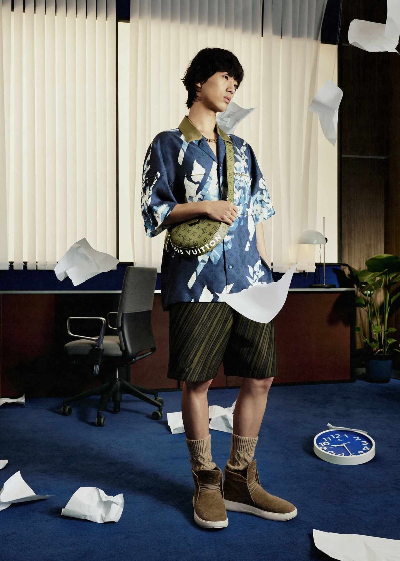 » Louis Vuitton Pre-Fall 2024: The New Office Wear Louis Vuitton Pre Fall 2024 Collection Men 018