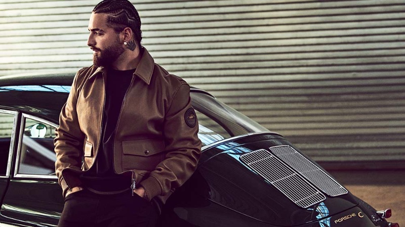 Maluma Porsche BOSS Fall Winter 2023 Campaign 004