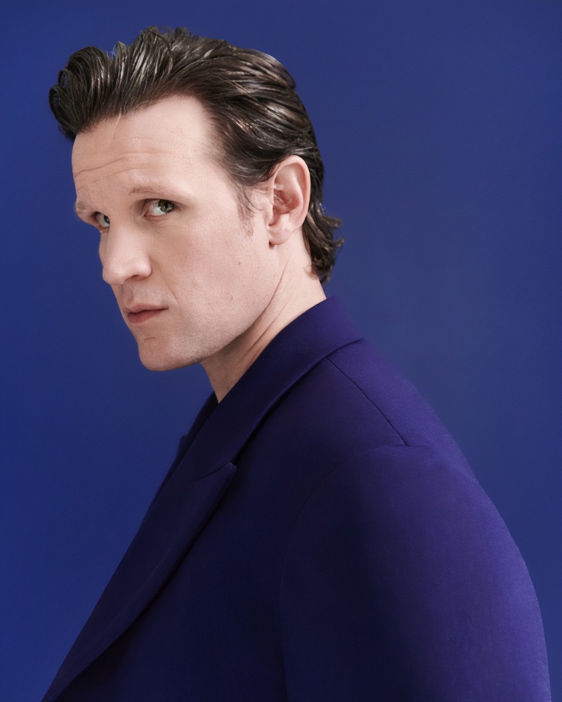 Matt Smith fronts Paul Smith's fall-winter 2023 campaign. 