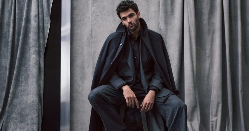 Matteo Berrettini is a chic vision for BOSS' fall-winter 2023 campaign.