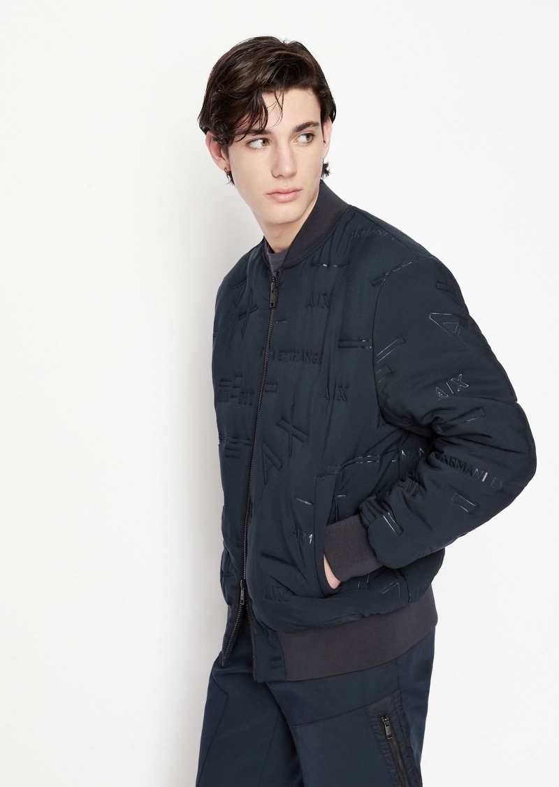 Nylon Bomber Jacket Men Armani Exchange » Bomber Jacket Outfits for Men: How to Wear the Style Staple Nylon Bomber Jacket Men Armani Exchange