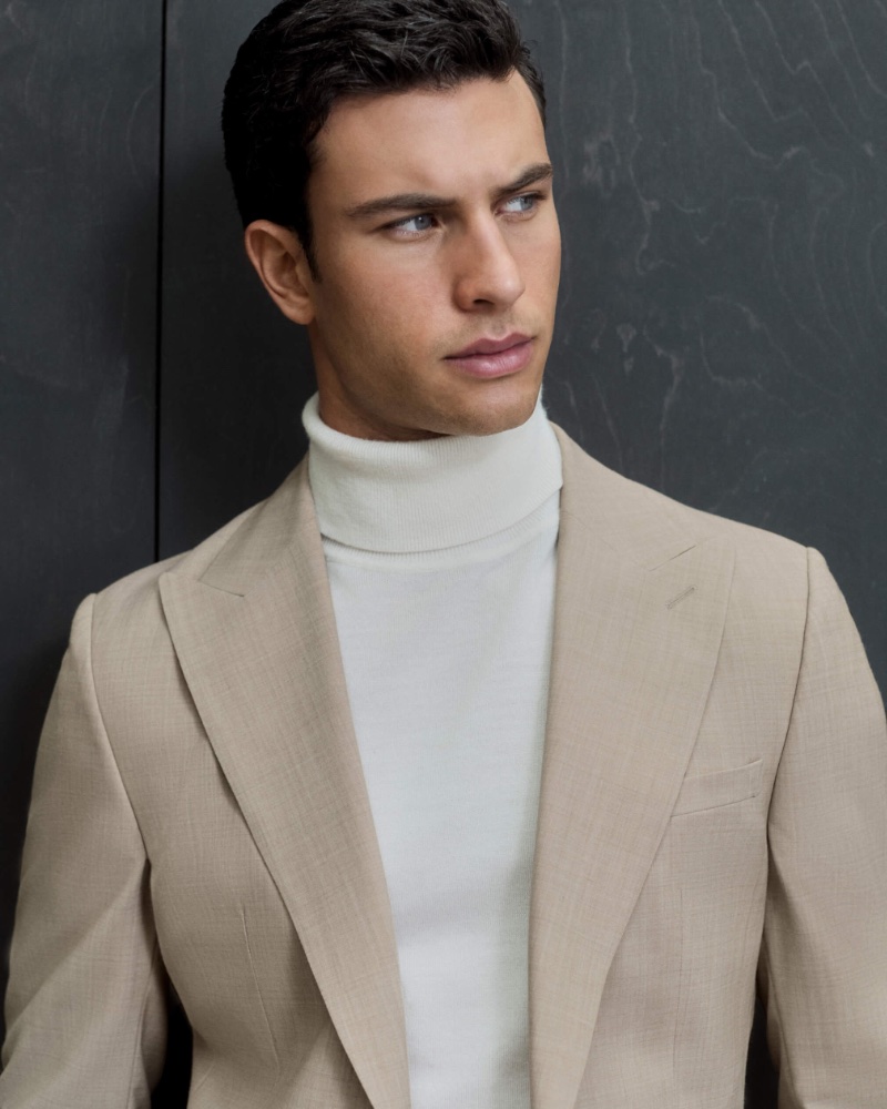» REISS Unveils Elegant Office Attire: The Sartorial Heroes REISS Workwear Men Fall 2023 001