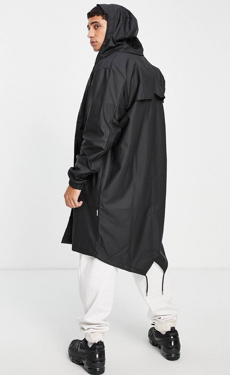 Rains Fishtail Parka Back