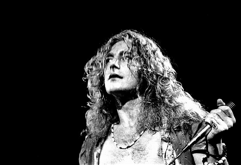 Robert Plant Long Hair 1970s Men 1972
