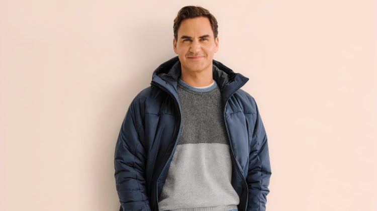 Roger Federer by JW Anderson: UNIQLO Fall 2023 Collection
