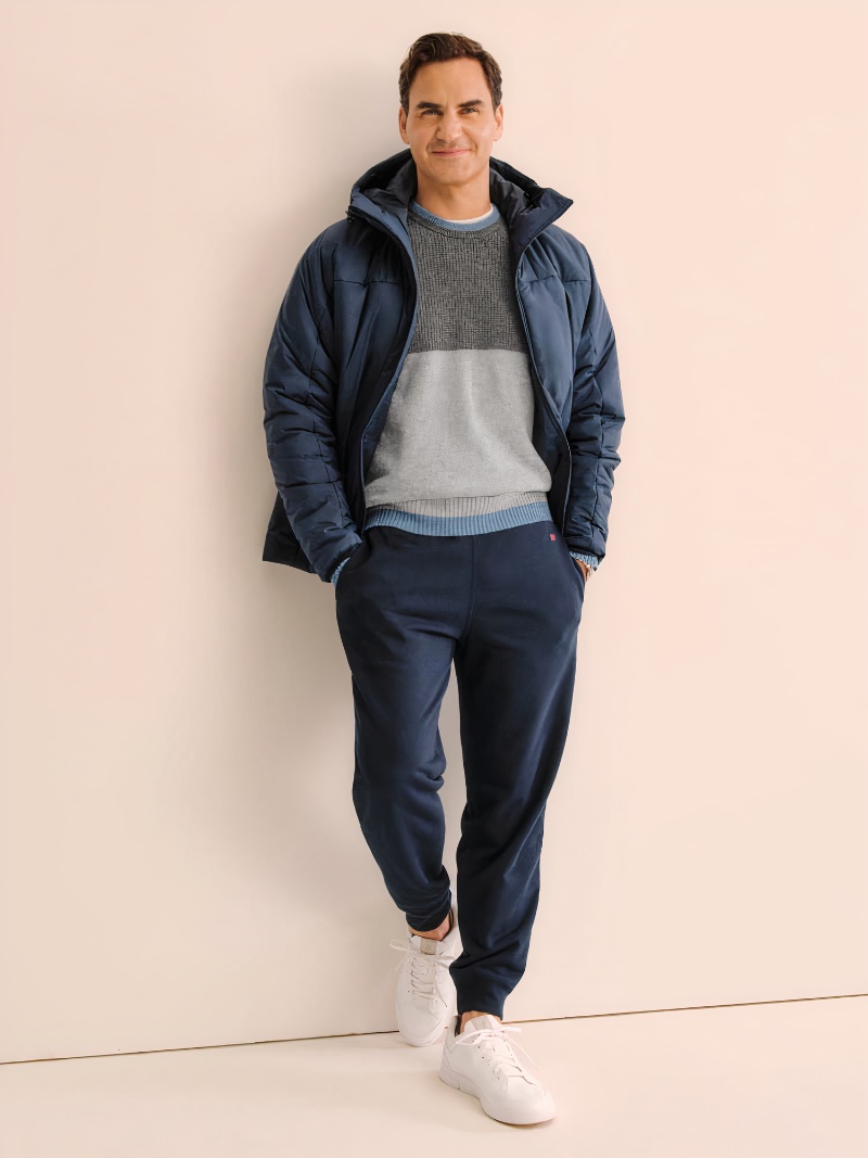 Roger Federer by JW Anderson UNIQLO Fall Winter 2023 Collection 002