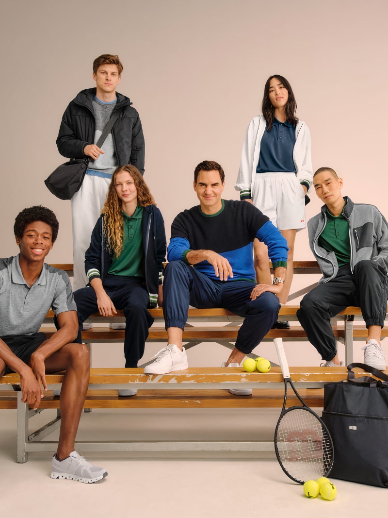 Roger Federer by JW Anderson UNIQLO Fall Winter 2023 Collection 003