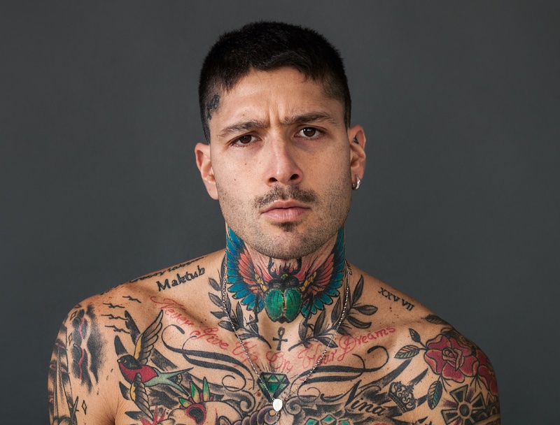 Scarab Neck Tattoo » Neck Tattoos for Men: Explore Classic & Modern Design Ideas Scarab Neck Tattoo