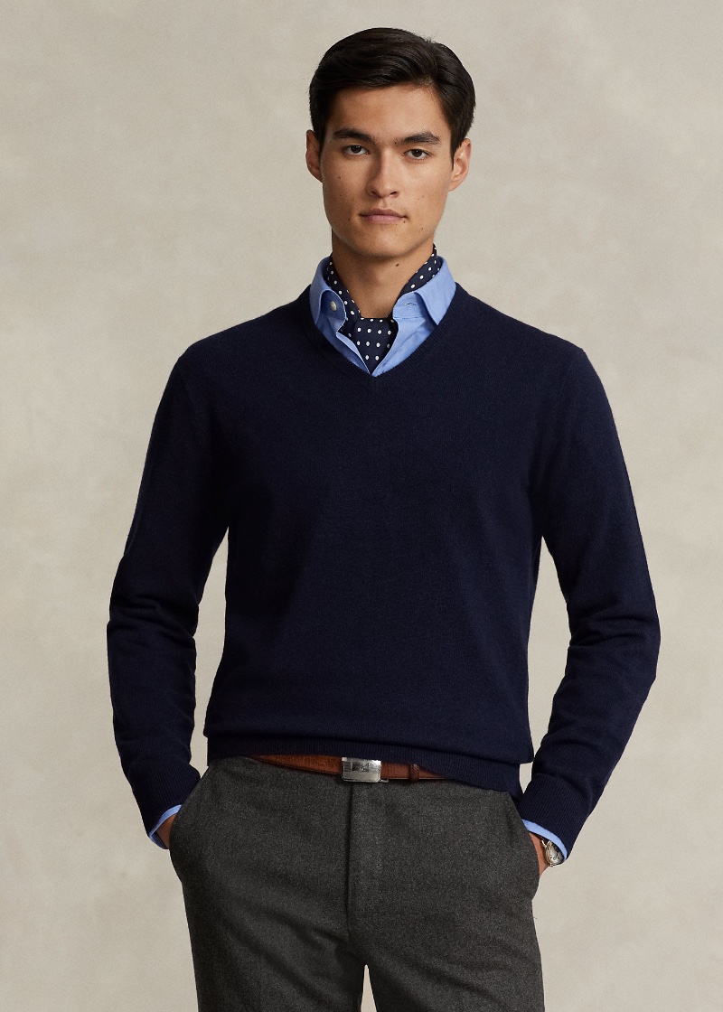 V-Neck Sweater Men Polo Ralph Lauren