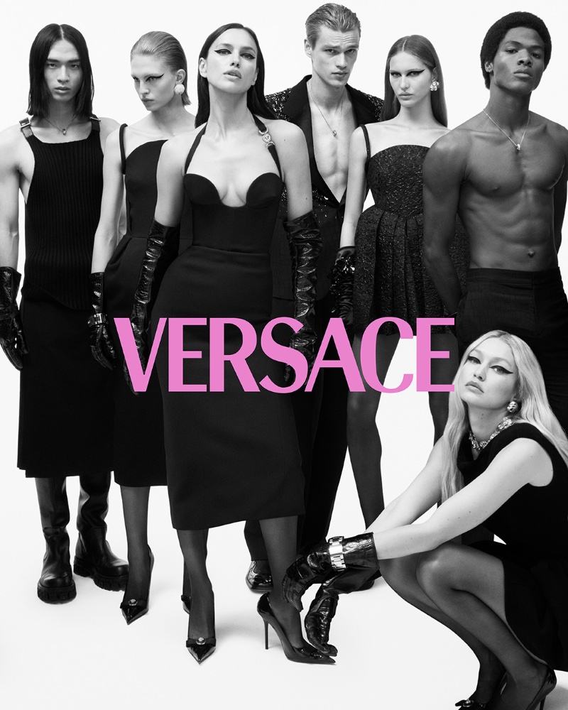 Mert & Marcus photograph Versace's fall-winter 2023 campaign. 