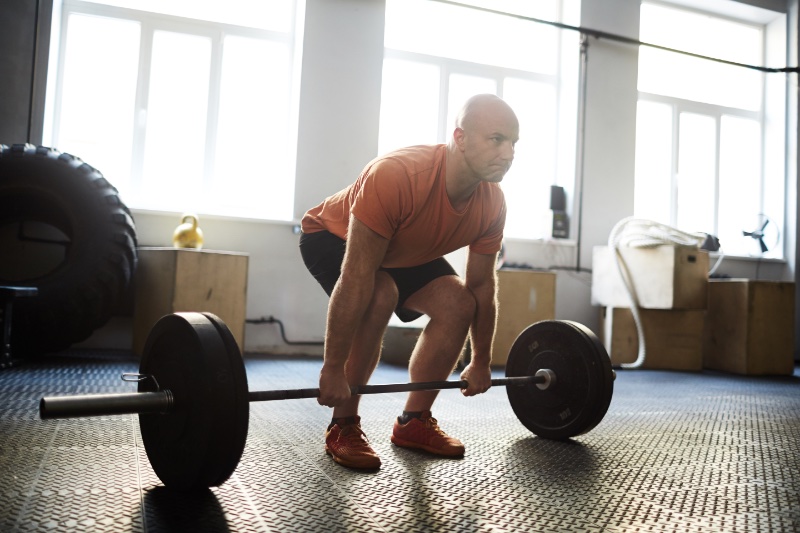 Weights Deadlift Men