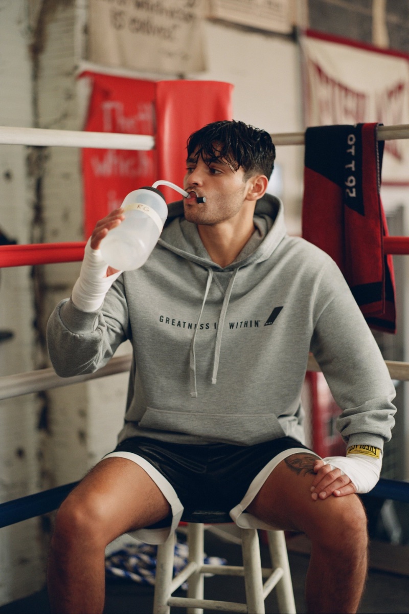 Ryan Garcia Takes a Stance in Zara x Everlast Capsule