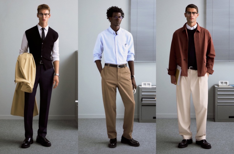 Zara Workwear Formalwear Fall 2023 Men » Zara Ushers Men Back to Work in Style Zara Workwear Formalwear Fall 2023 Men