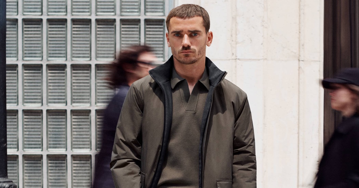 Antoine Griezmann Dons Mango’s Wardrobe of Performance