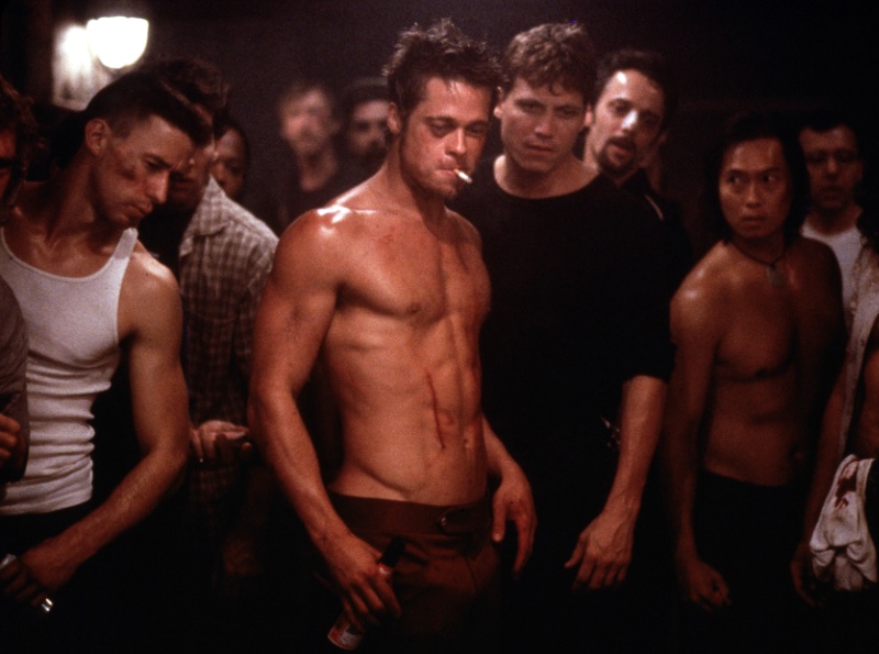 One of his most prolific roles, Brad Pitt's portrayal of Tyler Durden in Fight Club had men searching for everything from his workout to achieve his physique to his iconic haircut. » Brad Pitt’s Hairstyles: Iconic Cuts with Character One of his most prolific roles, Brad Pitt's portrayal of Tyler Durden in Fight Club had men searching for everything from his workout to achieve his physique to his iconic haircut.
