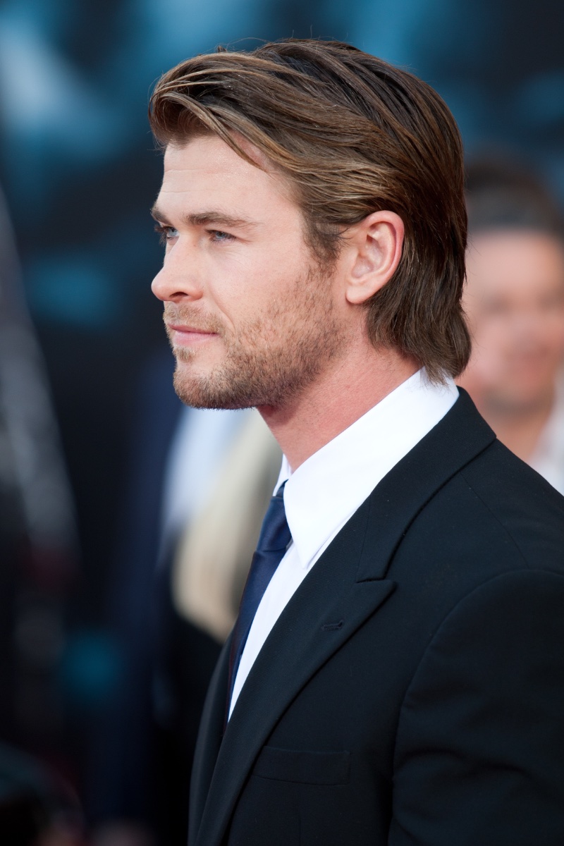 Chris Hemsworth Side Profile Hair 2011