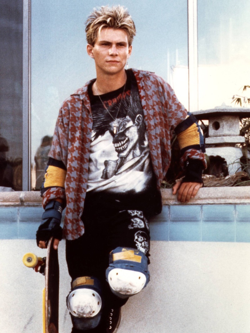 Christian Slater Skater Style Gleaming the Cube 1988