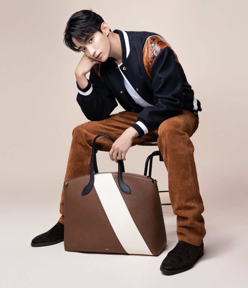 Bally enlists DK of the boyband Seventeen as its new brand ambassador. 