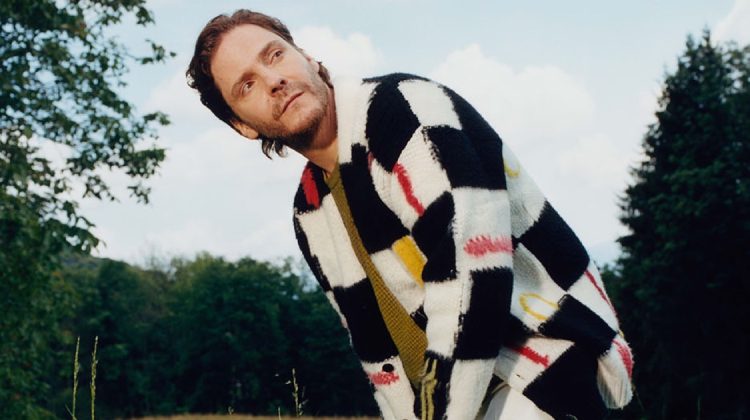 Daniel Bruhl Zegna The Elder Statesman Fall Winter 2023 Campaign