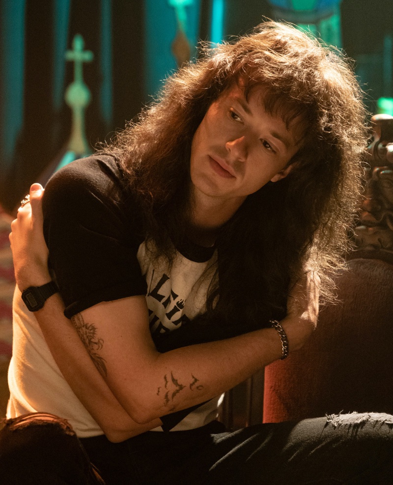 Eddie Munson Stranger Things Joseph Quinn Long Shaggy Hair 80s » 80s Hairstyles for Men Revisited: Pop Culture & the Icons Eddie Munson Stranger Things Joseph Quinn Long Shaggy Hair 80s